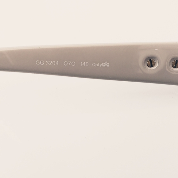 Gucci Brown/Tan Women's Logo Accent Eyeglasses - Picture 5 of 11